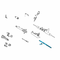 OEM 1997 Toyota Corolla Rack Diagram - 44204-02010