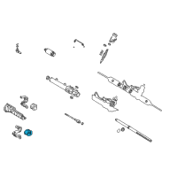 OEM 1993 Toyota Corolla Gear Assembly Mount Bushing Diagram - 45516-12060