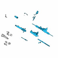 OEM 2002 Toyota Corolla Gear Assembly Diagram - 44250-02020