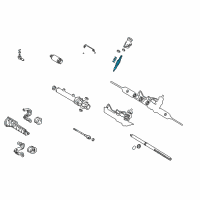 OEM 1997 Toyota Corolla Pinion Shaft Diagram - 44201-02020