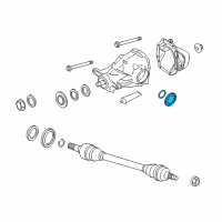 OEM BMW 328d xDrive Gasket Set Differential Diagram - 33-10-7-564-416