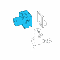 OEM Ford Mustang Actuator Diagram - 7R3Z-2C215-C