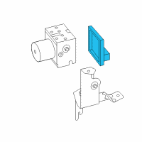 OEM 2008 Ford Mustang Control Module Diagram - 7R3Z-2C219-D