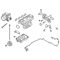 OEM 2019 Ford Ranger Dipstick Diagram - KB3Z-6750-A