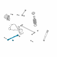 OEM 2003 Nissan Pathfinder Lower Control Arm Diagram - 55110-4W110