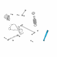 OEM 1996 Nissan Pathfinder ABSORBER Shock Diagram - 56200-0W026