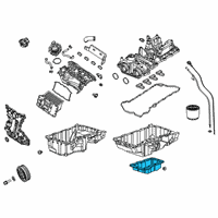 OEM 2022 Jeep Cherokee Pan-Engine Oil Diagram - 5048407AB