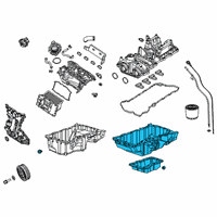 OEM 2021 Jeep Cherokee Pan-Engine Oil Diagram - 5048405AB