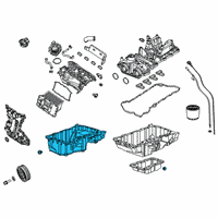 OEM 2019 Jeep Cherokee Pan-Engine Oil Diagram - 4893545AB