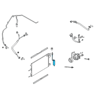 OEM 2010 Ford Focus Drier Diagram - 8S4Z-19C836-AA