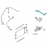 OEM 2009 Ford Focus Rear Pressure Hose Diagram - 8S4Z-19835-AA