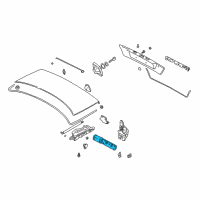 OEM BMW Trunk Lid Latch Actuator Diagram - 67-33-8-352-202