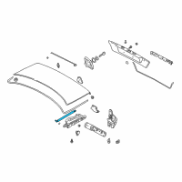 OEM 2000 BMW 750iL Gas Pressurized Spring Diagram - 51-24-8-171-480