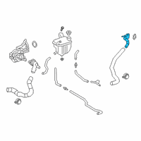 OEM 2022 Toyota Corolla Water Outlet Diagram - 16331-F2010