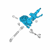 OEM 2017 Hyundai Sonata Column & Shaft Assembly-Steering Diagram - 56310-C2500