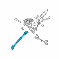 OEM 2019 Hyundai Sonata Joint Assembly-Steering Diagram - 56400-C1510