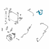 OEM 2018 Infiniti Q70 Hose-Flexible, High Diagram - 92490-1MG0C