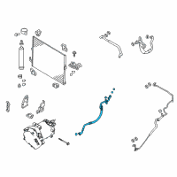 OEM 2017 Infiniti Q70 Hose-Flexible, Low Diagram - 92480-1MG0D