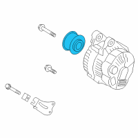 OEM 2015 Hyundai Tucson Pulley-Generator Diagram - 37320-2E010