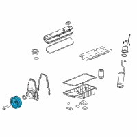 OEM 2012 Chevrolet Corvette Vibration Damper Diagram - 12675717