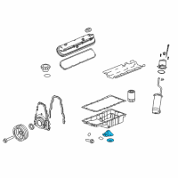 OEM 2007 Chevrolet Corvette Suction Pipe Diagram - 12580855