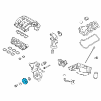 OEM Ford Taurus Pulley Diagram - KT4Z-6312-A