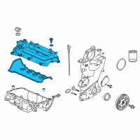 OEM 2015 Honda Accord Cover Assy., Cylinder Head Diagram - 12310-5K0-A01