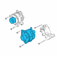 OEM 2022 Ford F-350 Super Duty Alternator Diagram - HC3Z-10346-G