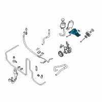 OEM 2008 Nissan Titan Bracket Alternator Diagram - 11710-7S01A