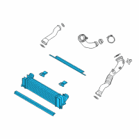 OEM 2016 BMW M235i xDrive Charge-Air Cooler Diagram - 17-51-7-600-531