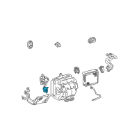 OEM 2007 Toyota Highlander Servo Diagram - 87106-0E040