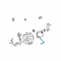 OEM Lexus RX330 THERMISTOR, Cooler Diagram - 88625-48060