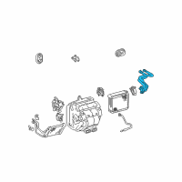 OEM Lexus RX350 Tube & Accessory Assembly Diagram - 88710-48270