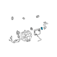 OEM Lexus RX330 Valve, Cooler Expansion Diagram - 88515-60190