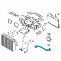 OEM BMW 750i Set Pipe Diagram - 64-11-6-913-421