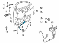 OEM Chevrolet Trailblazer Cable Diagram - 42566644