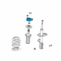 OEM Scion Upper Mount Diagram - 48609-12500