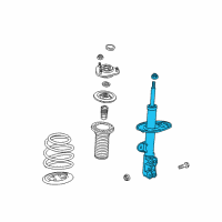 OEM 2011 Scion xB Strut Diagram - 48510-80363