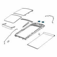 OEM Jeep Motor-SUNROOF Diagram - 68194950AB