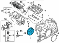 OEM 2021 BMW X1 VIBRATION DAMPER Diagram - 11-23-8-669-098