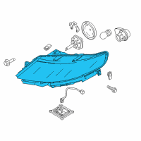 OEM Lincoln Composite Assembly Diagram - AA5Z-13008-N