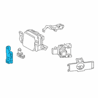 OEM Lexus Sensor, SMOG VENTILA Diagram - 88898-50031