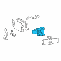 OEM 2020 Lexus IS300 Sensor, Ultrasonic Diagram - 89341-78020