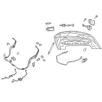 OEM Chrysler Cable Diagram - 68040770AA