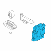 OEM 2018 Hyundai Ioniq Module Assembly-Smart Key Diagram - 95480-G2000