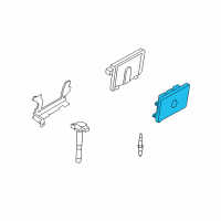 OEM 2012 Acura RDX Control Module, Engine (Rewritable) Diagram - 37820-RWC-A81