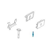 OEM Acura RDX Spark Plug (Silkr8A-S) (Ngk) Diagram - 12290-RWC-A01