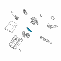 OEM 2013 Ford Transit Connect Steering Sensor Assembly Diagram - 9T1Z-3F818-A