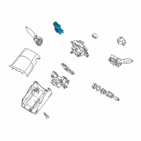 OEM 2011 Ford Transit Connect Steering Lock Diagram - 9T1Z-3F527-A