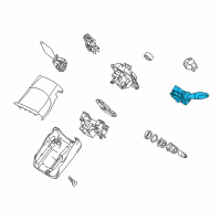 OEM 2010 Ford Transit Connect Signal Switch Diagram - 9T1Z-13K359-A